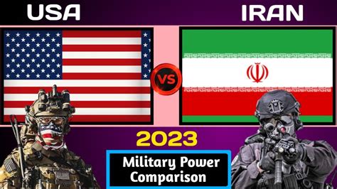 iran military vs us